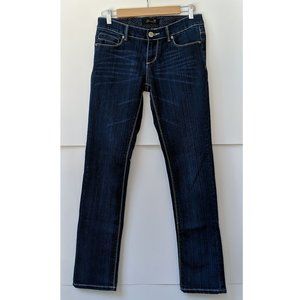 Seven7 Low-rise Straight Leg Jeans, Size 4